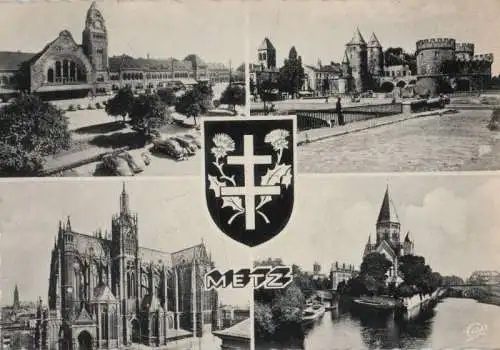 Frankreich - Frankreich - Metz - u.a. Porte des Allemands - ca. 1960