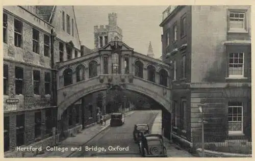 Großbritannien - Oxford - Großbritannien - Herford College and Bridge