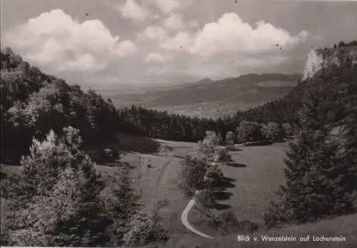 Lochenstein - Blick v. Wenzelstein - ca. 1965