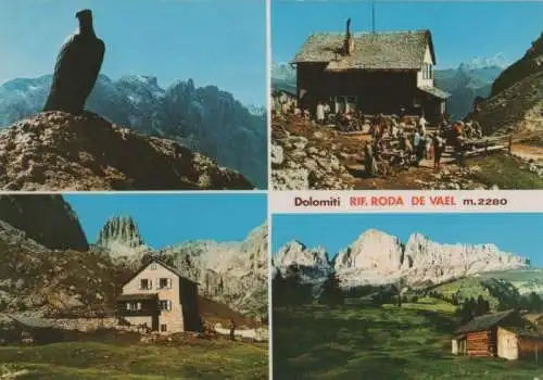 Italien - Italien - Dolomiten - Rif. Roda de Vael - ca. 1980