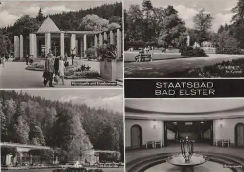 Bad Elster - u.a. Moritzquelle und Elsterbrunnen - 1970