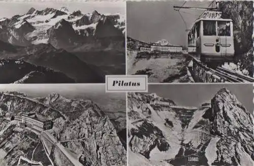 Schweiz - Schweiz - Pilatus - mit 4 Bildern - ca. 1955