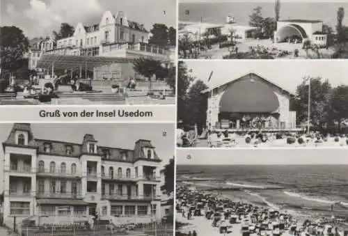 Usedom - Bansin, Heringsdorf, Zinnowitz, Ahlbeck, Koserow - 1981