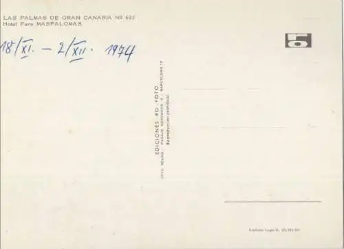 Spanien - Maspalomas - Spanien - Hotel Faro