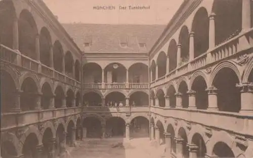 München - Der Turnierhof - ca. 1955