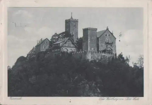 Eisenach - Wartburg von Süd-West - 1933