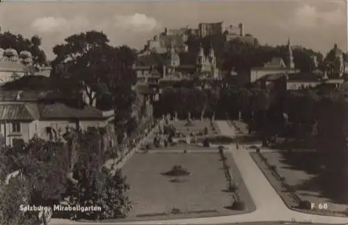 Österreich - Österreich - Salzburg - Mirabellengarten - 1956