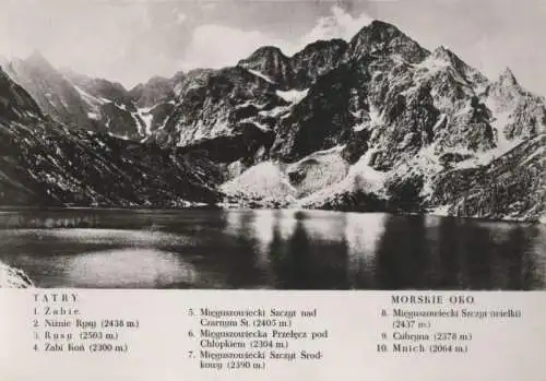 Polen - Polen - Morskie Oko - ca. 1965