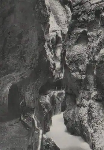 Garmisch-Partenkirchen - Partnachklamm - ca. 1955