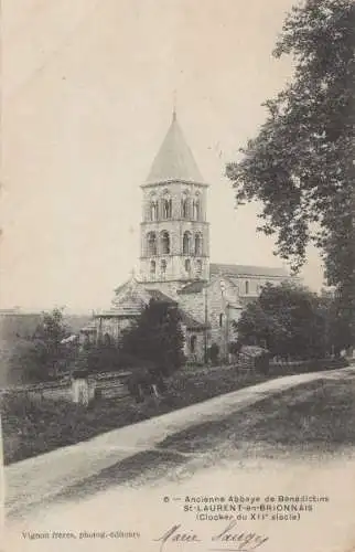 Frankreich - Saint-Laurent-en-Brionnais - Frankreich - Ancienne Abbaye