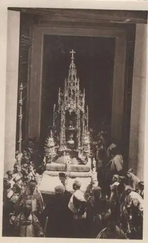 Spanien - Toledo - Spanien - Custodia saliendo a la Procesion del Corpus