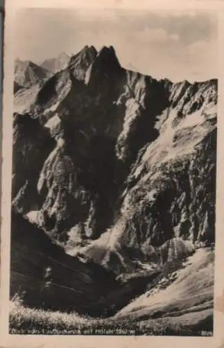 Höfats - Blick vom Laufbachereck - 1951