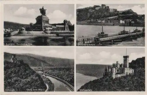 Koblenz - u.a. Ehrenbreitstein - ca. 1940