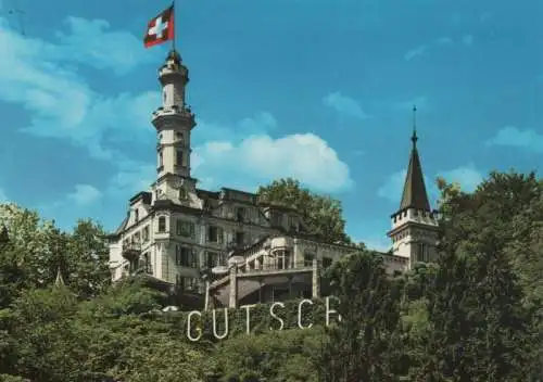 Schweiz - Schweiz - Luzern - Hotel Chateau Gütsch - ca. 1985