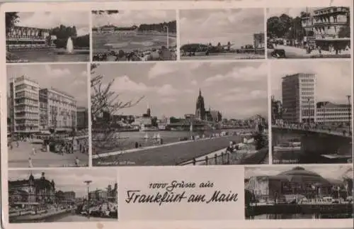 Frankfurt Main - u.a. AEG-Hochhaus - 1954