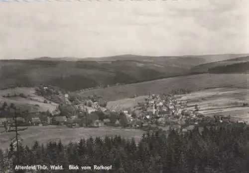 Altenfeld - Blick vom Rotkopf - ca. 1965