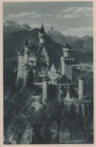 Schwangau Neuschwanstein - ca. 1950