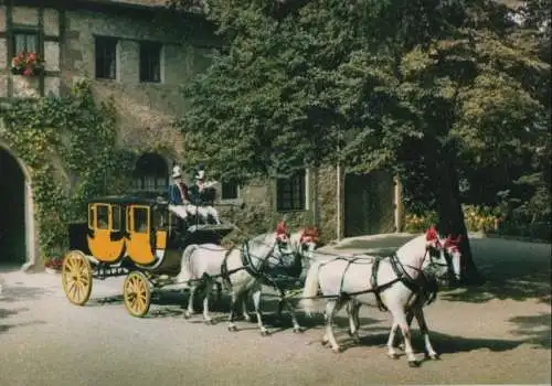 Bad Kissingen - Postkutsche - 1970