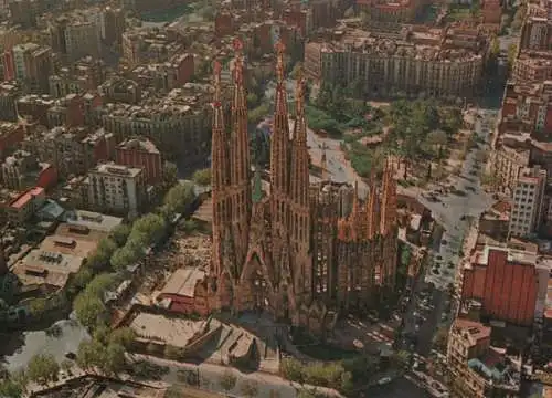 Spanien - Spanien - Barcelona - La Sagrada Familia - ca. 1980