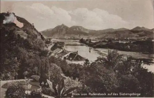 Remagen-Rolandseck - Blick auf Siebengebirge - ca. 1935