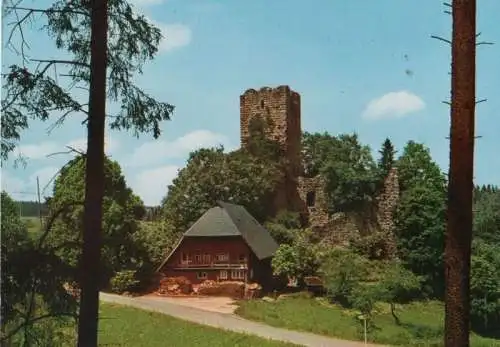 Königsfeld - Ruine Waldau - 1977