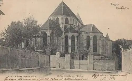 Frankreich - Lagny-sur-Marne - Frankreich - Abside de Eglise