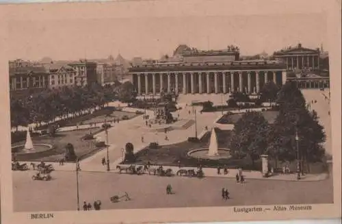 Berlin-Mitte, Lustgarten - mit Altem Museum - ca. 1930