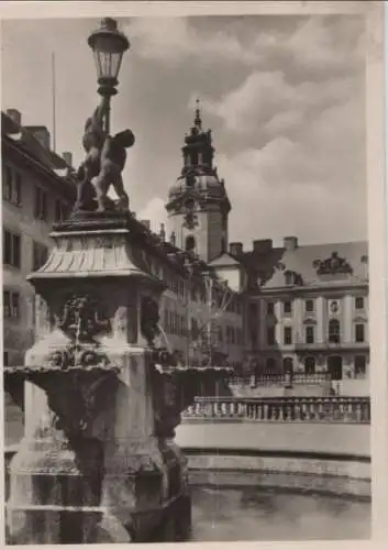 Rudolstadt - Heidecksburg, Hof - 1955