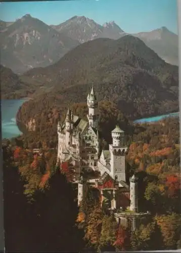 Schwangau Neuschwanstein - mit Alpsee - ca. 1985