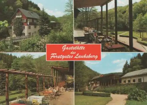 Forstgut Lauksburg über Bad Schwalbach - ca. 1975