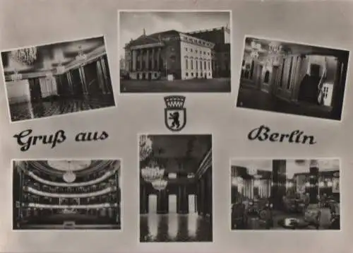 Berlin-Mitte, Deutsche Staatsoper - u.a. Apollosaal - 1959