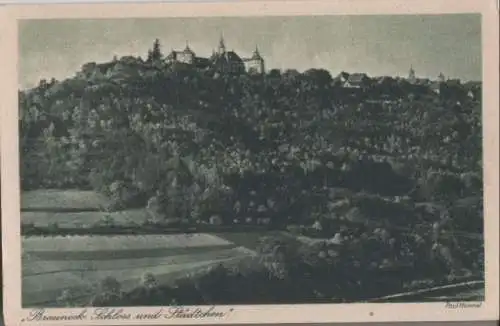 Brauneck - Schloss und Städtchen - ca. 1950