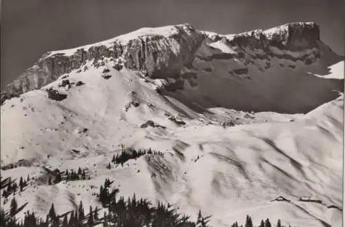 Österreich - Österreich - Kleinwalsertal - Kleinwalsertaler Berge, Hoch-Ifen mit Ifenhütte - ca. 1960