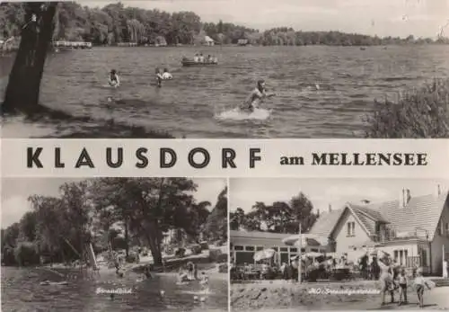 Am Mellensee-Klausdorf - 3 Teilbilder - ca. 1980