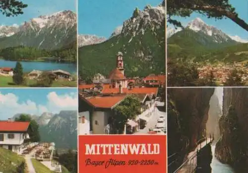 Mittenwald - Bayer. Alpen - ca. 1985