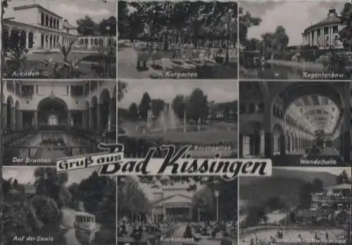 Bad Kissingen - u.a. Kurkonzert - 1962