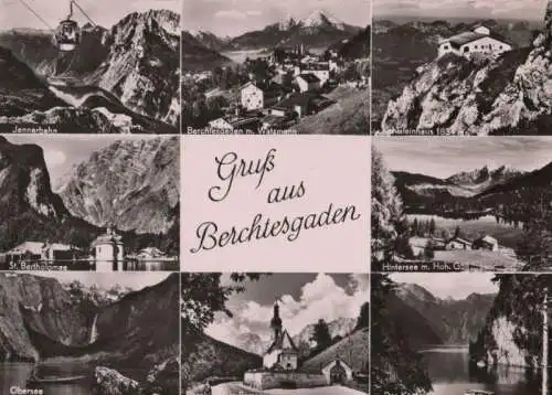 Berchtesgaden - u.a. Der Königssee - ca. 1965