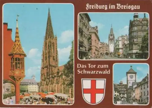 Freiburg u.a. Martinstor - 1987