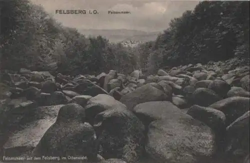 Felsberg - Felsenmeer - 1919