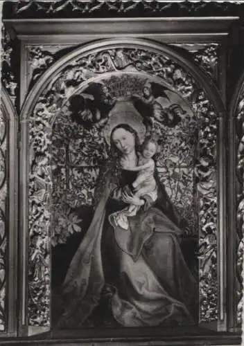 Frankreich - Frankreich - Colmar - Cathedrale, La Vierge au boisson de roses - ca. 1965