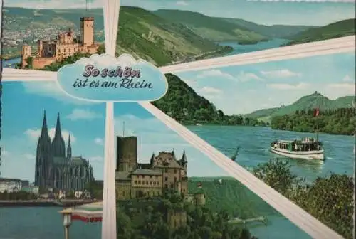 Rhein - u.a. Ausflugsschiff - ca. 1975