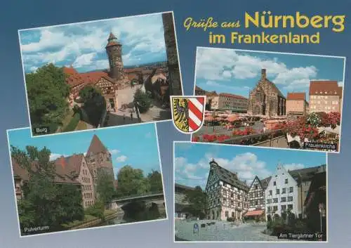 Nürnberg - u.a. Tiergärtner Tor - ca. 1995