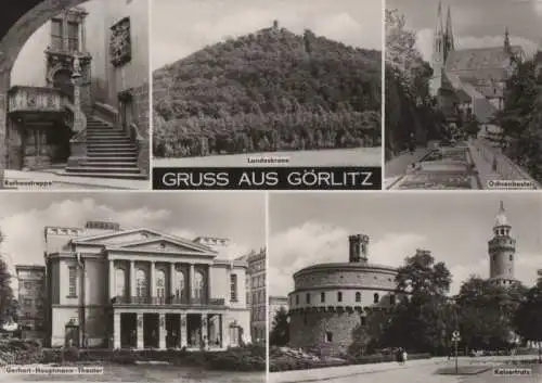 Görlitz - u.a. Gerhart-Hauptmann-Theater - 1979