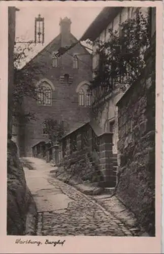 Eisenach - Wartburg, Burghof - ca. 1950