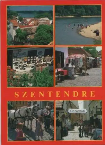 Ungarn - Ungarn - Szentendre - 6-Bilder-Karte - 2009