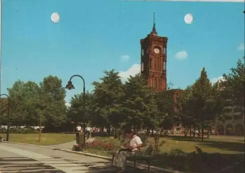 Berlin-Mitte, Rotes Rathaus - 1990