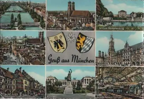 München - u.a. Isarpartie - 1960