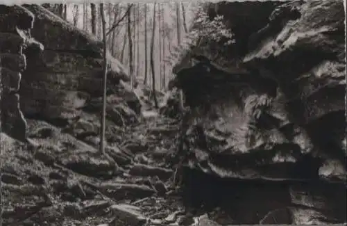 Zwingenberg - Wolfsschlucht - ca. 1955