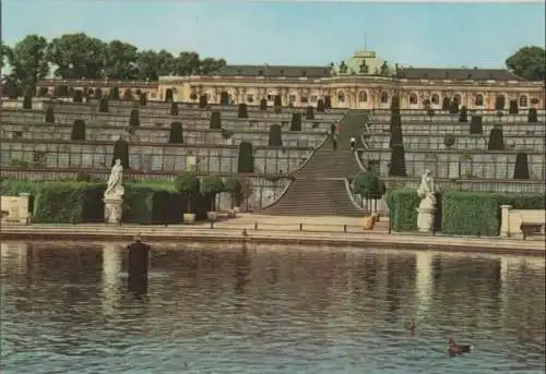 Potsdam, Sanssouci - Schloß - 1974