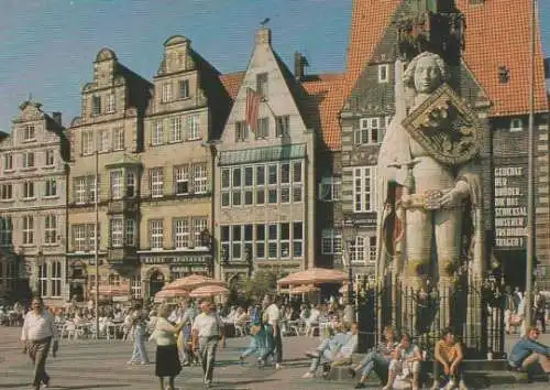 Bremen - Marktplatz Westseite - 2004